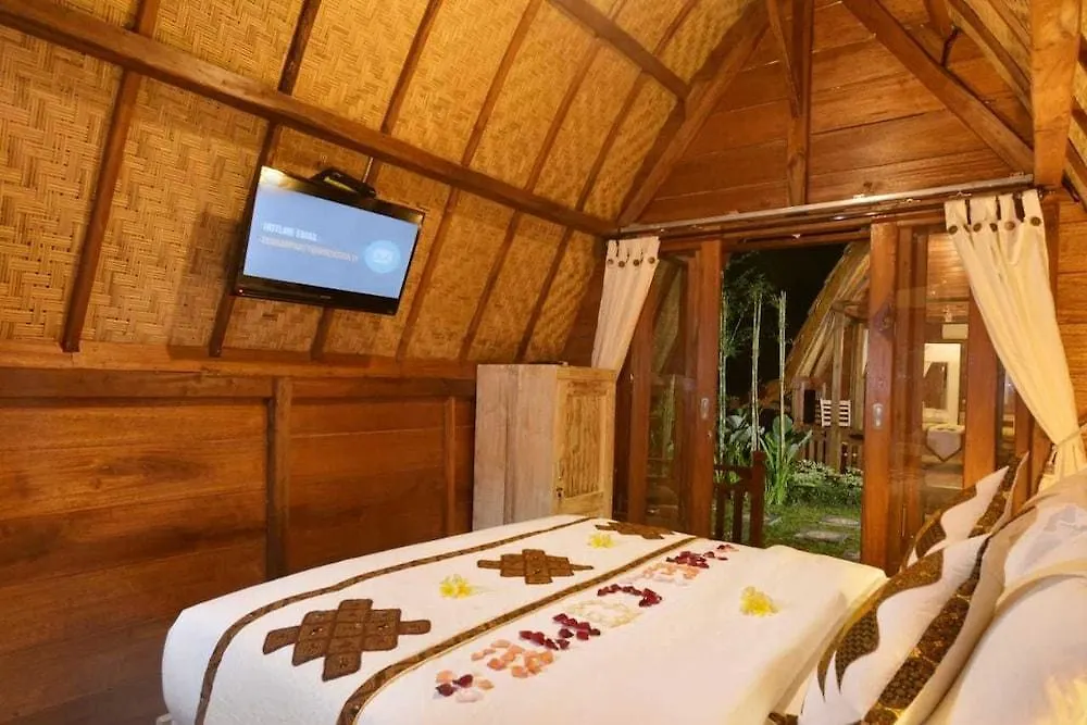 בית הארחה ג'ימבאראן Kubu Kak Dudung Villas