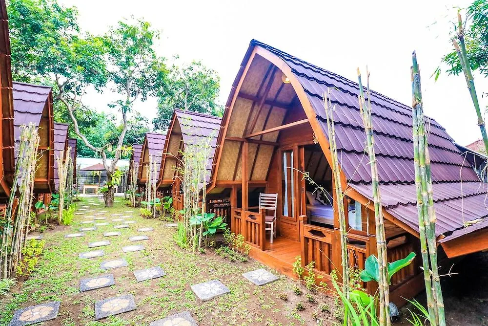 בית הארחה ג'ימבאראן Kubu Kak Dudung Villas